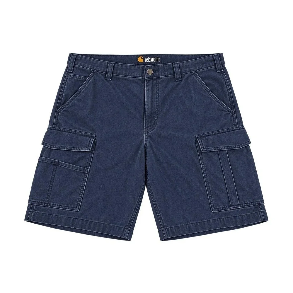 Carhartt Navy Cargo Relaxed Fit Shorts (Sz 34) Work wear